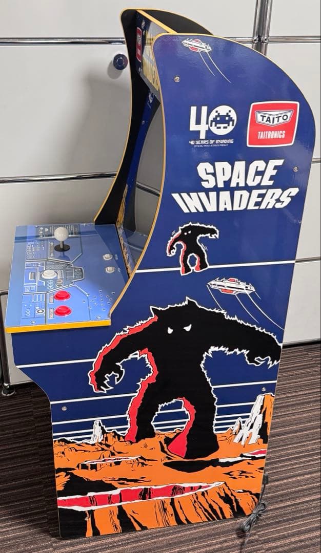 希少品ARCADE1UP スペースインベーダー 40周年記念モデルTAITO