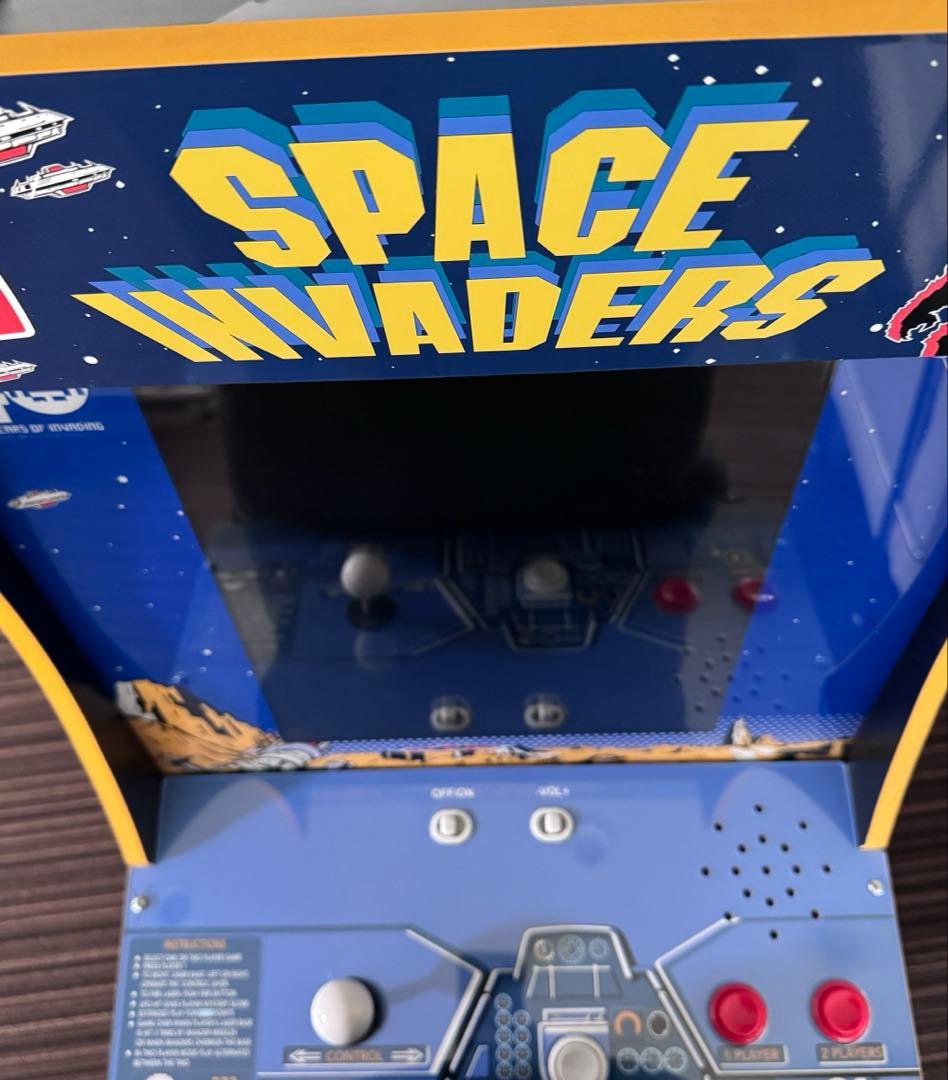 希少品ARCADE1UP スペースインベーダー 40周年記念モデルTAITO