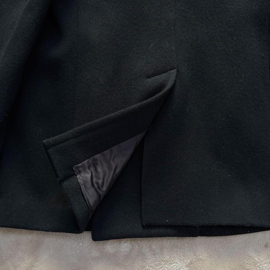 Ralph Lauren ラルフローレン Pコート ダブル L 黒 ウール