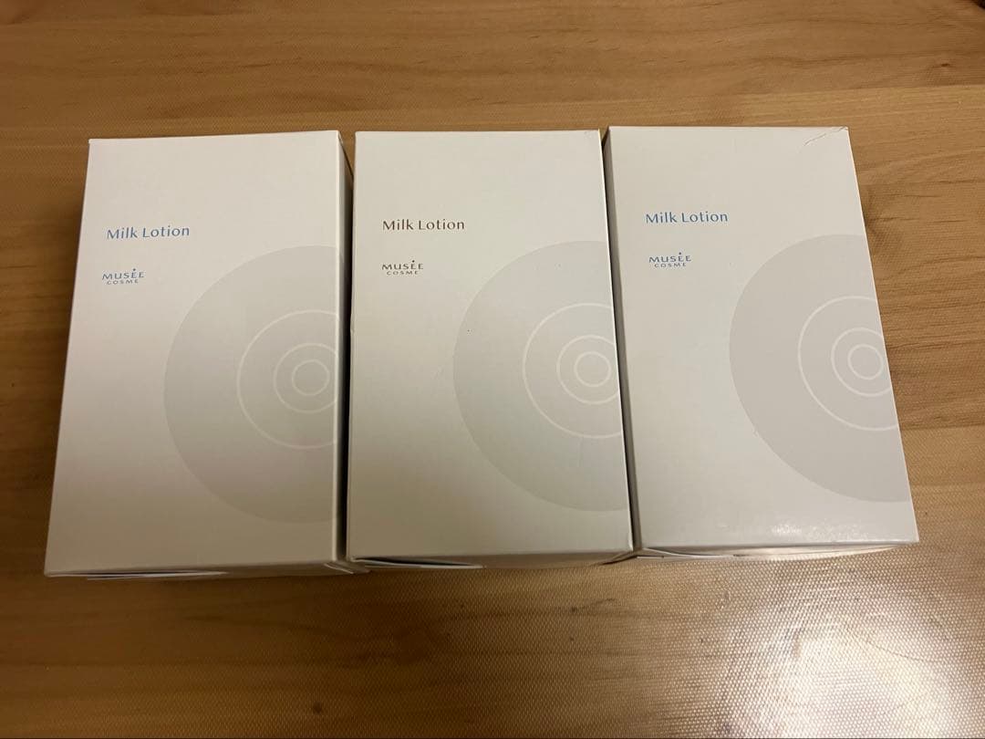 ミルクローション モイストプラス フルーティムスク ブーケサボン　無香料　３本
