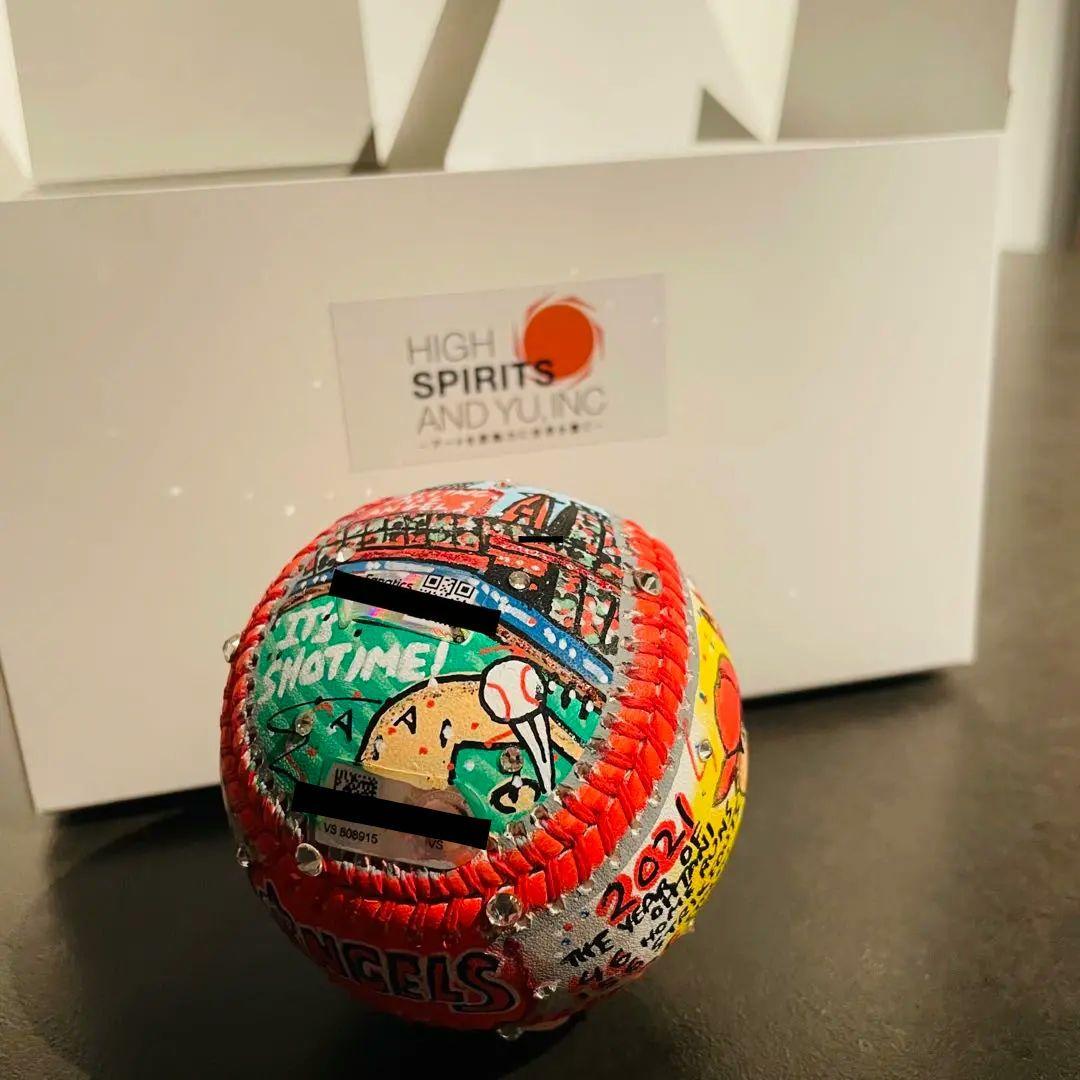 大谷翔平直筆サインボール×チャールズ・ファジーノ