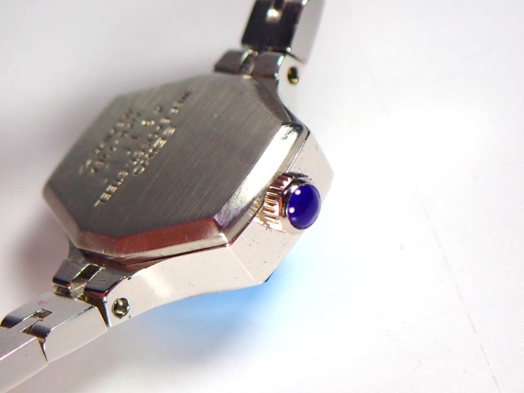 未使用デッド　セイコースペシャル　23石　ブリリアントブルーカットガラス　手巻き