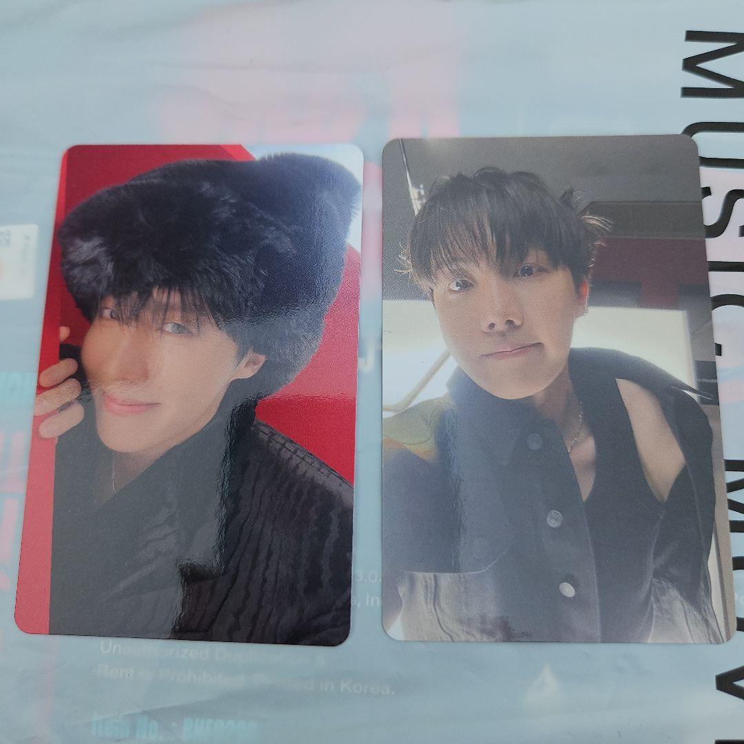 BTS J-HOPE 会場限定　CD 購入特典　ラキドロ　２枚セット