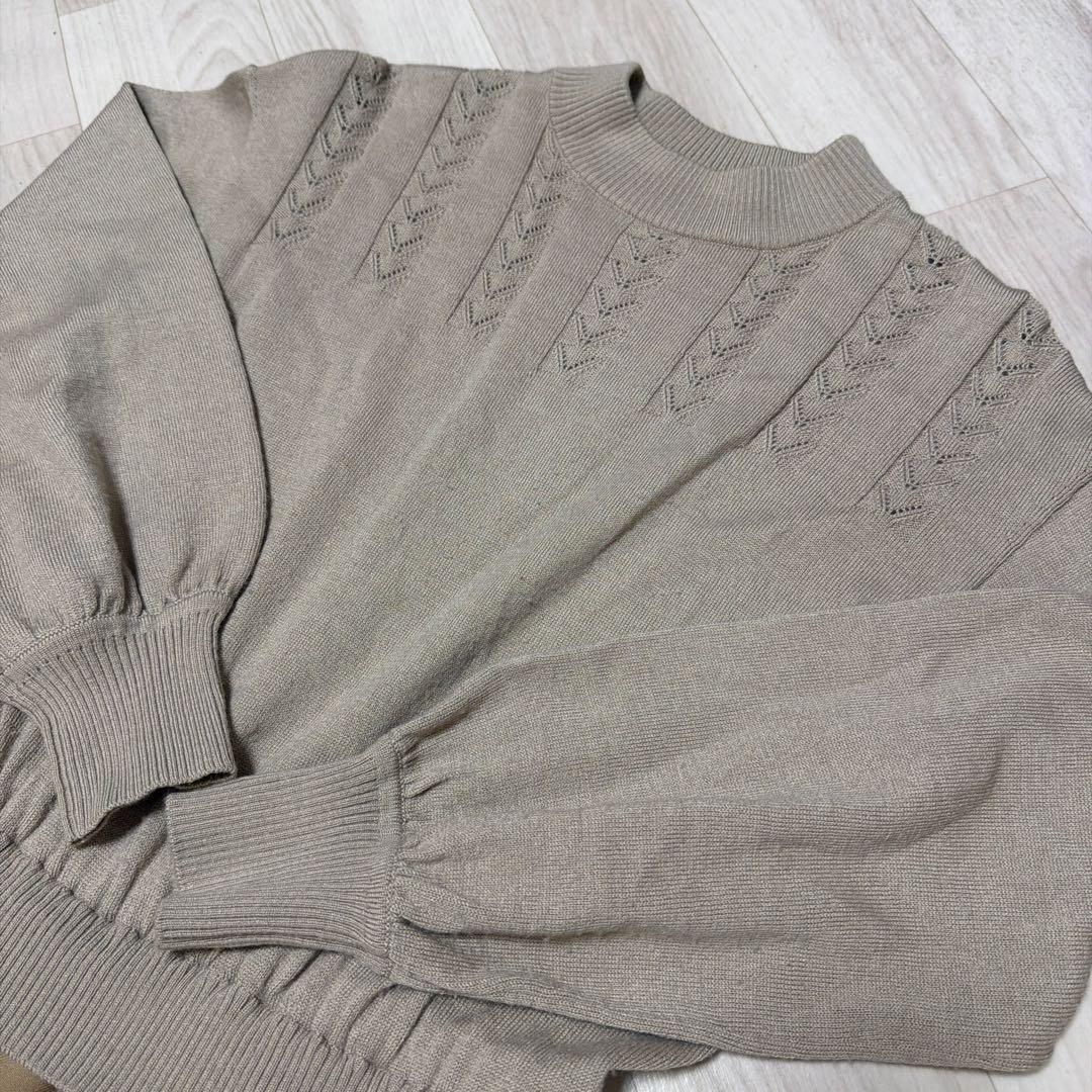 ブルーレーベルクレストブリッジ ニットドッキングワンピース 36