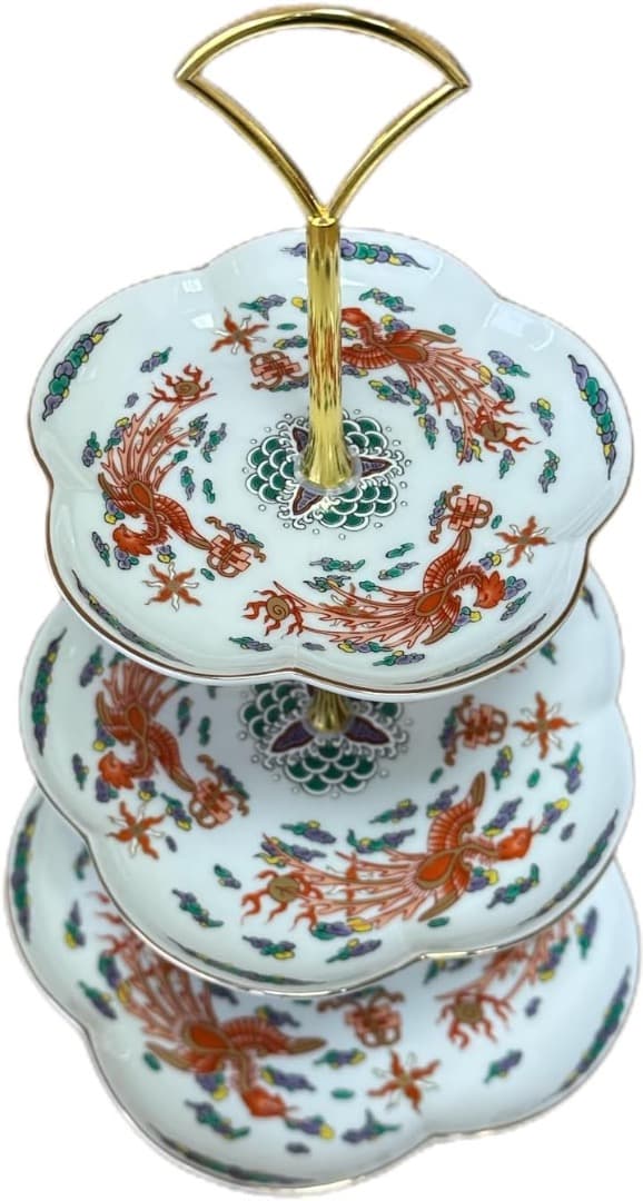 【再々値下げ】　新品　波佐見焼　林九郎窯　青波海鳳凰　アフテヌーンティー