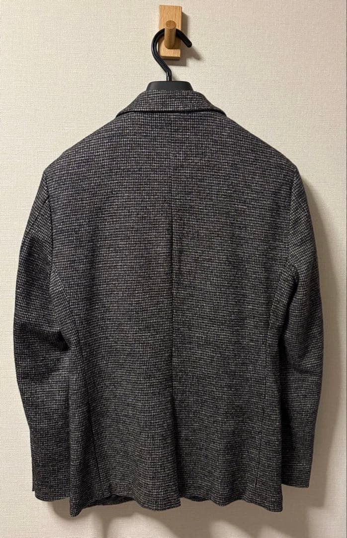 EDIFICE CW ジャージー チェック 2B ジャケット