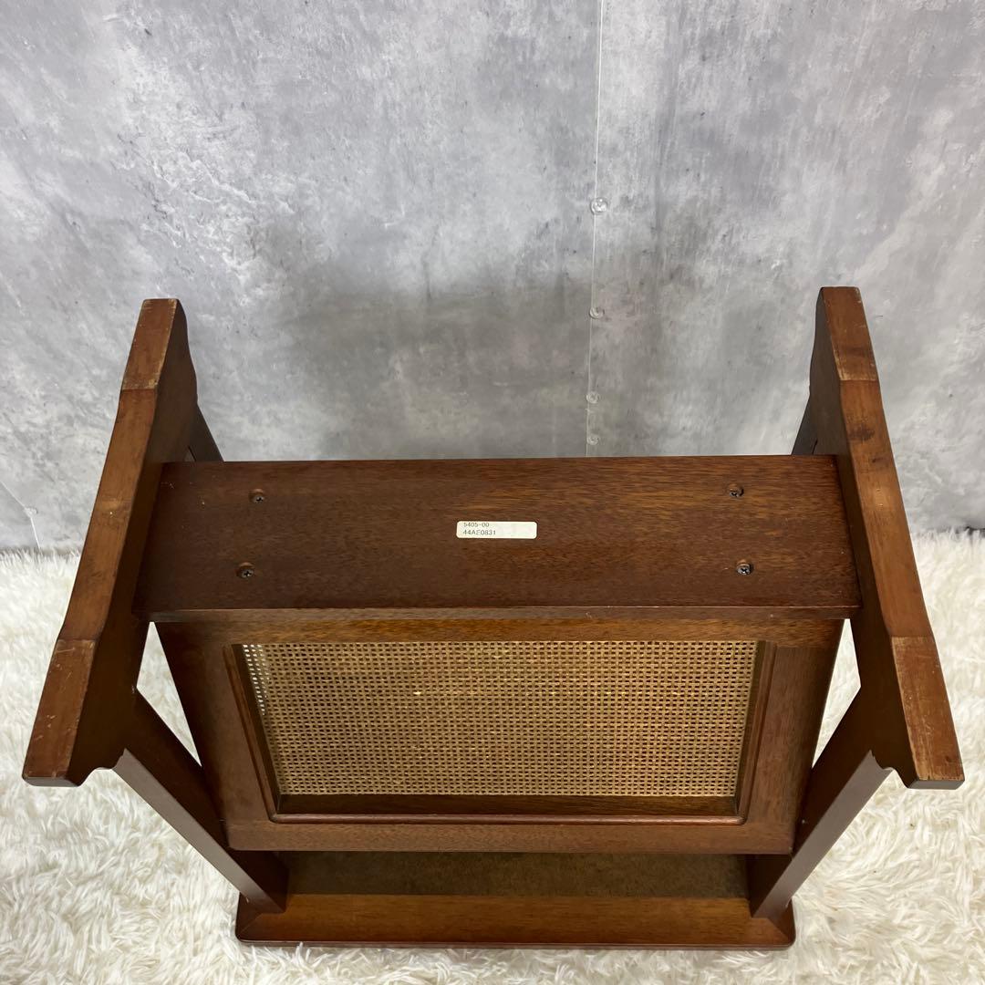 【美品】maruni　マルニ木工　地中海　マガジンラック　サイドテーブル