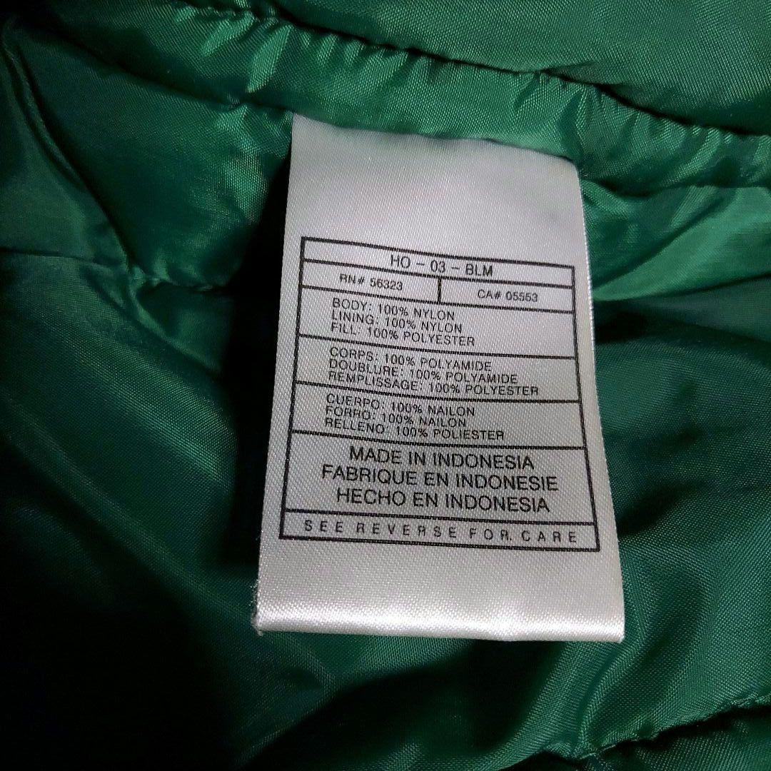 90s オールドナイキ NBA公式 セルティックスナイロンスタジャン XXL緑黒