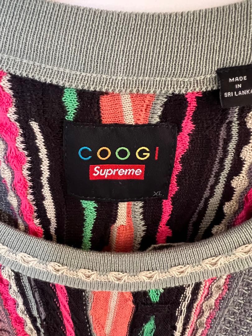 k*j様 COOGI x Supreme マルチカラー タンクトップ XL