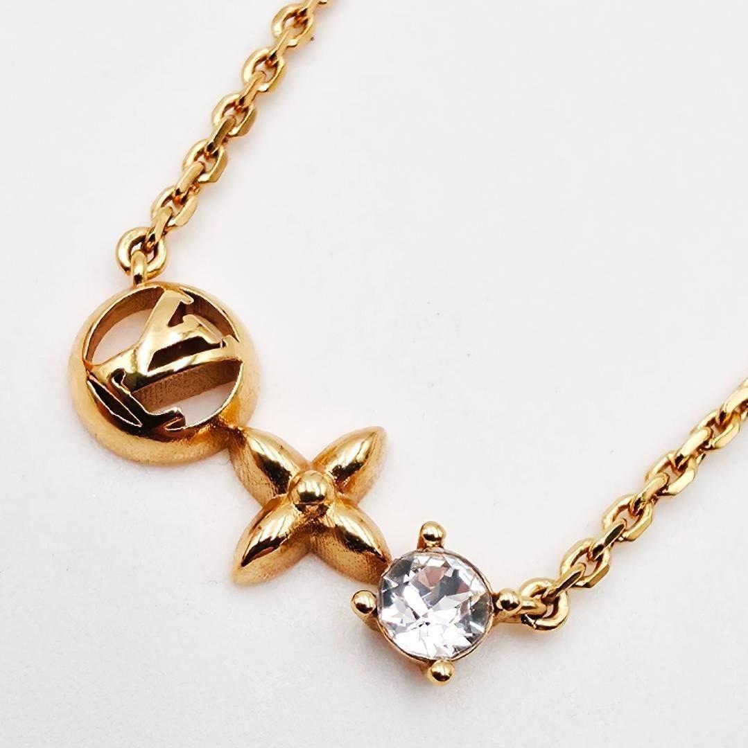 ルイヴィトン プティルイ ネックレス ゴールド レディース ナノ エセンシャル