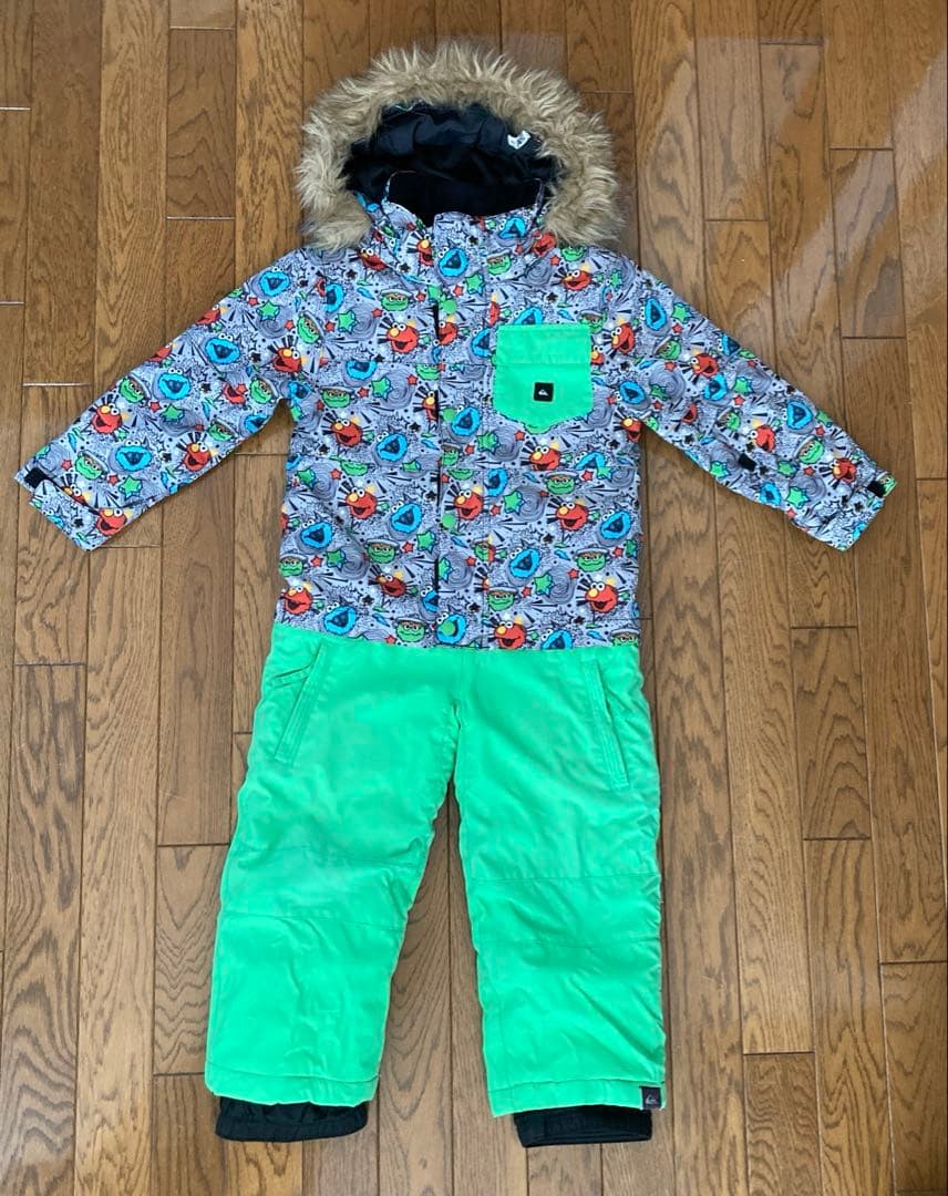 エルモ クッキーモンスター ジャンプアップスーツ