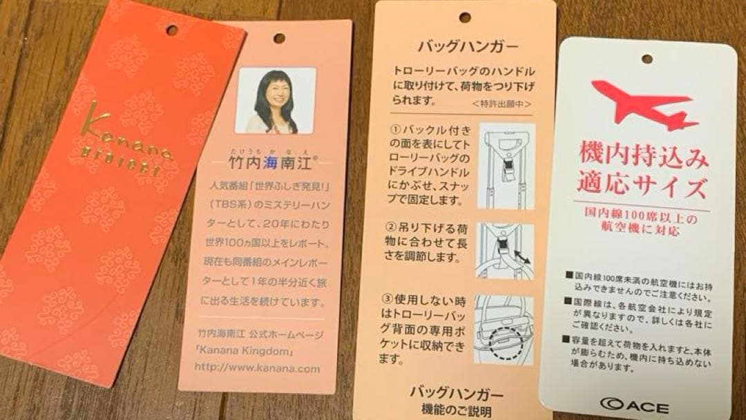 kanana project　カナナプロジェクトナイロン　黒　キャリーバッグ