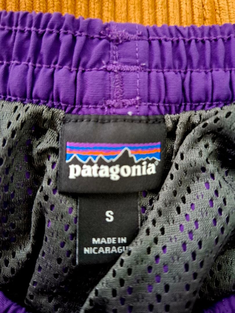 パタゴニア　バギーズショーツ　5インチ　Ｓサイズ　パープル