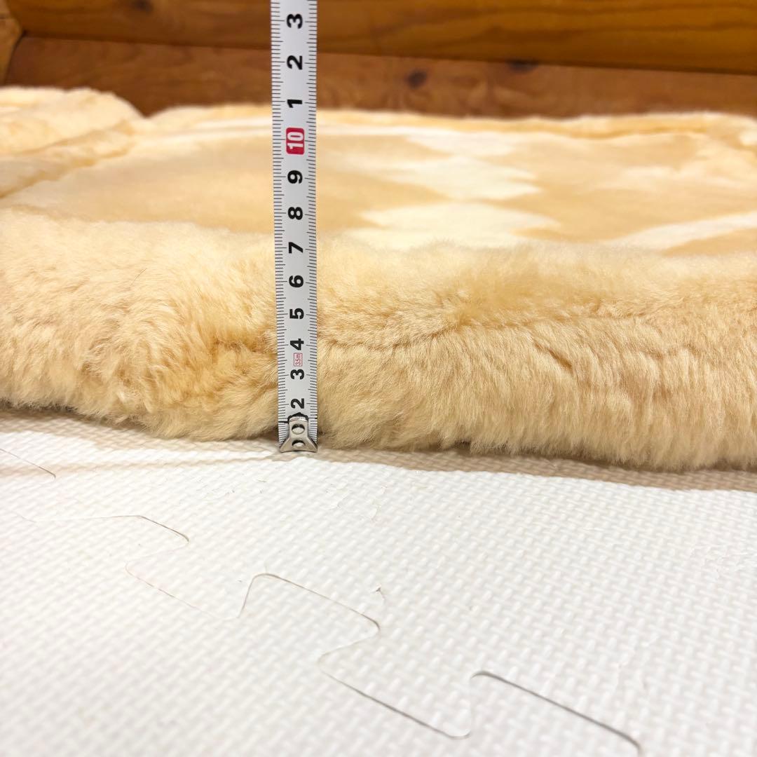 【美品】エクセルヒューマン ExcelHuman ムートン 座布団 2枚セット