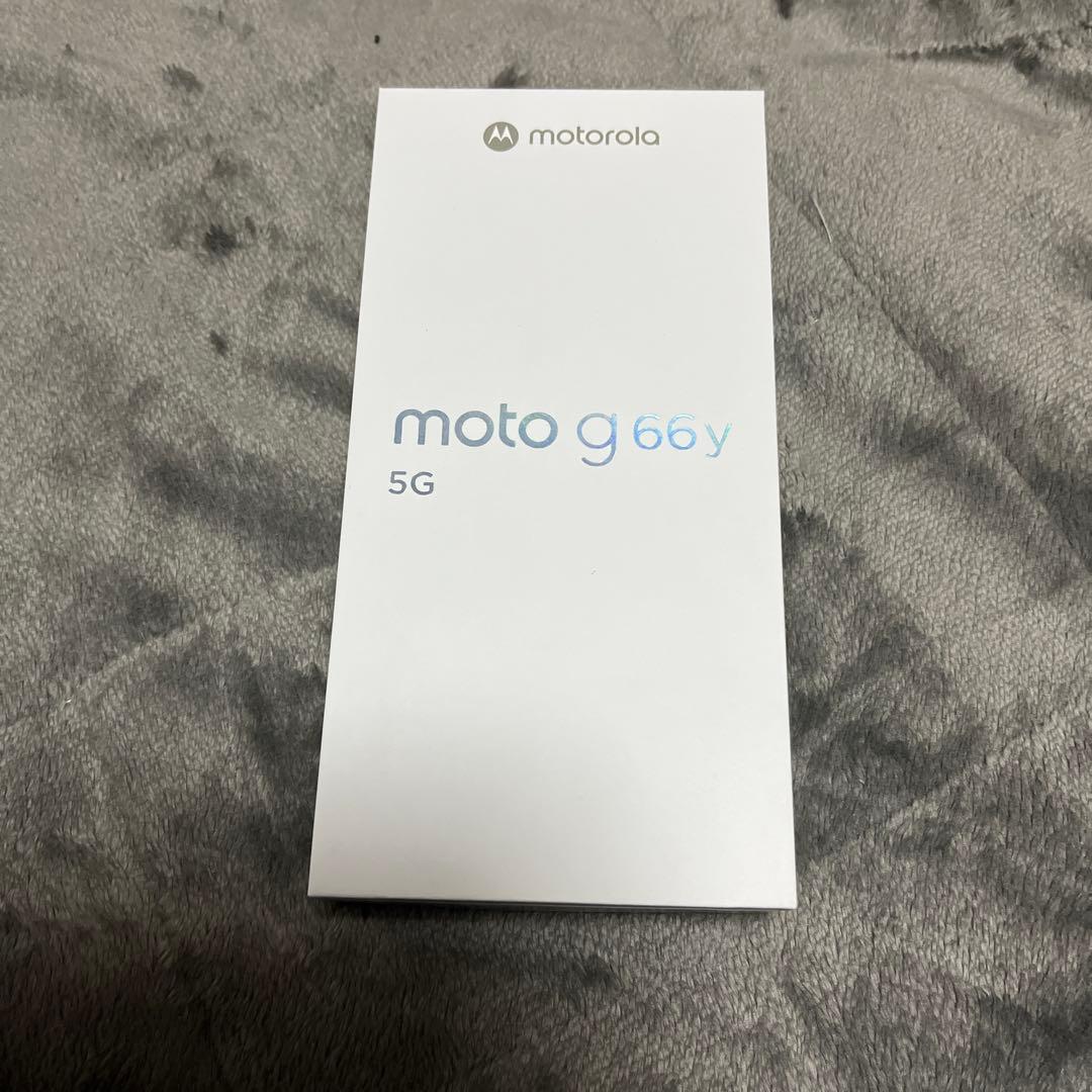 新品 motorola moto g66y 5G 本体 ブラックオイスター