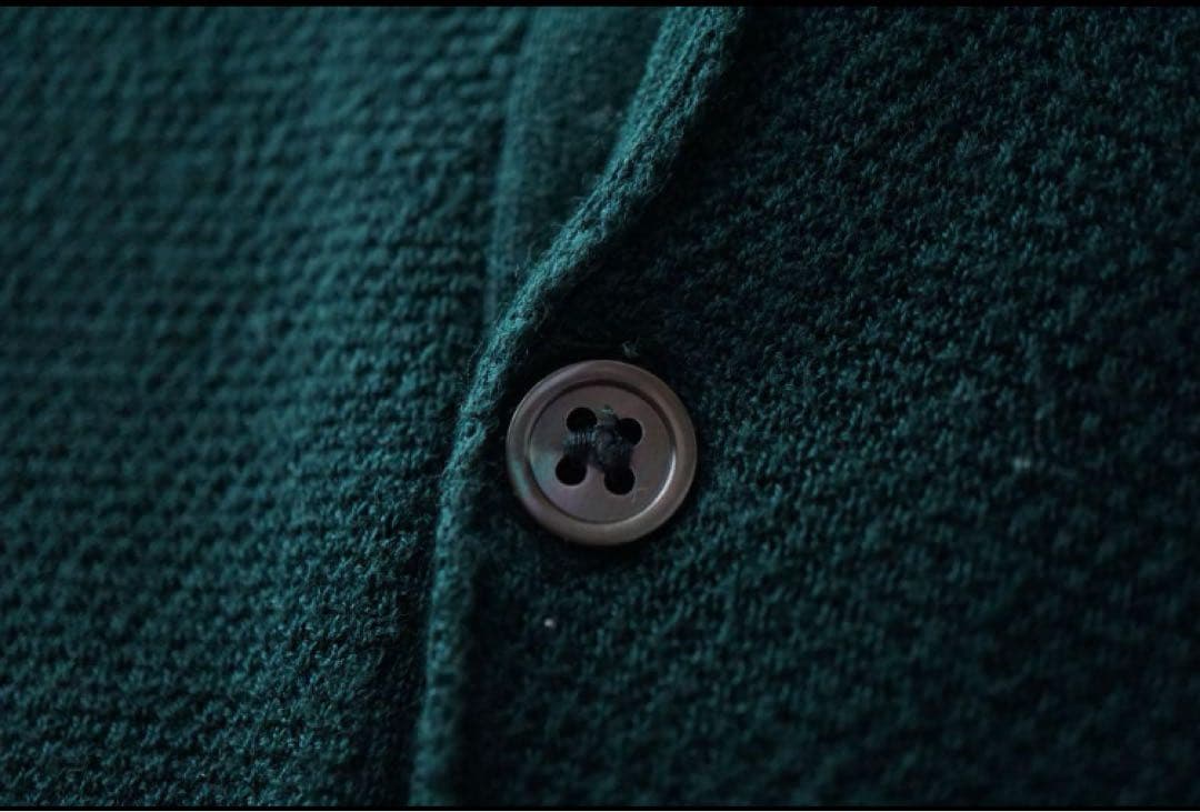 JOHN SMEDLEY ダークグリーン ポロシャツ