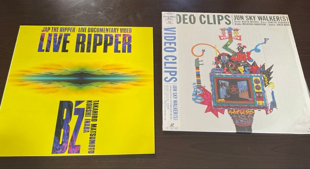 エレカシ MODS 聖飢魔II ムーン 憂歌団 尾崎 B'Z 他 LD 11枚