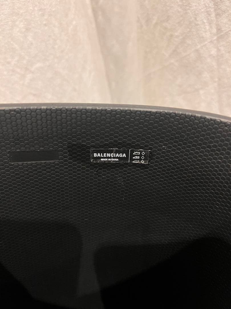 【美品】BALENCIAGA crocs boots 41 BLACK