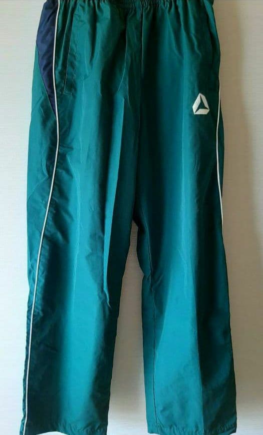 ラグビー　ダークグリーン×ネイビー　ウインドブレーカー上下セット　ジャージ