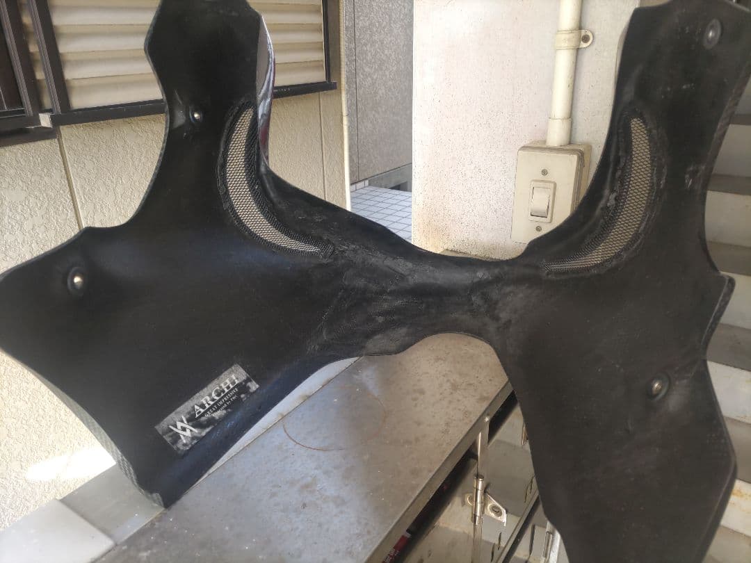 ARCHI カーボン　 チンスポイラー　アンダーカウル