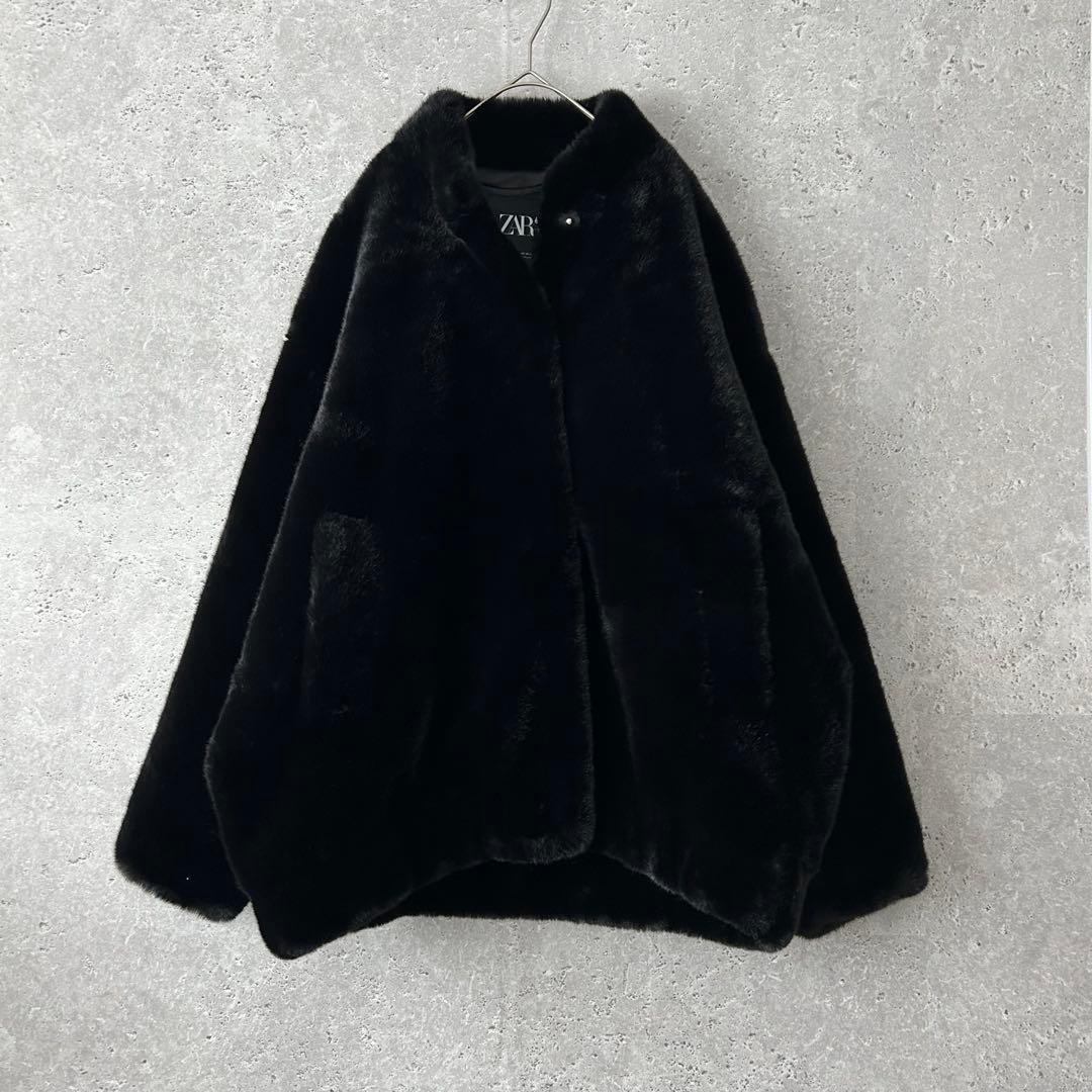 美品✨ZARA ZW COLLECTION フェイクファーボンバージャケットL