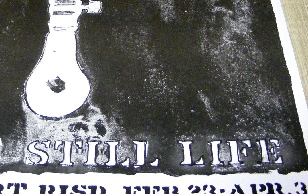 ジャスパー ジョーンズ Recent Still Life 1966年ポスター