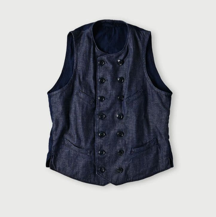 45R 45プチデニムベスト