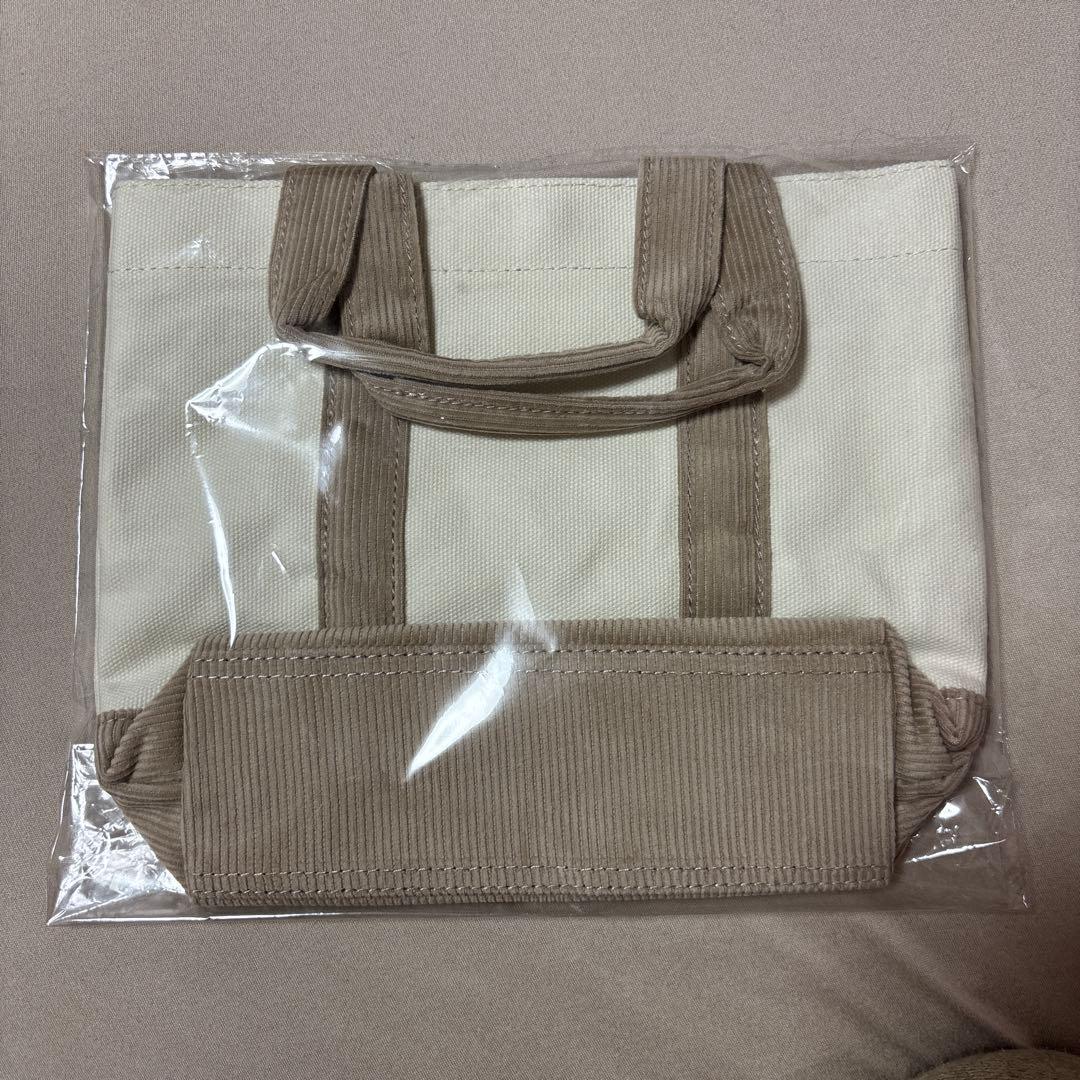 Her lip to HLT Mini Tote ivory 白