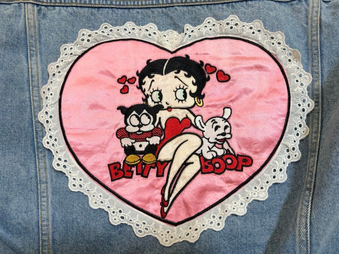 BETTY BOOP ベティ・ブープ　Gジャン　Mサイズ