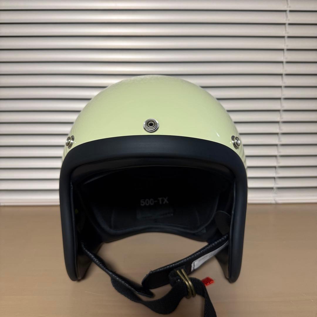 はる　500-TX ジェットヘルメット 　【装飾品】アイボリー　L