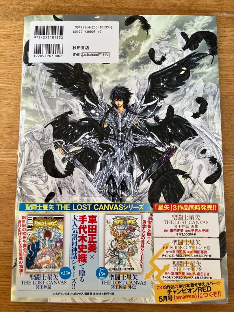 【激レア】聖闘士星矢THE LOST CANVAS冥王神話画集