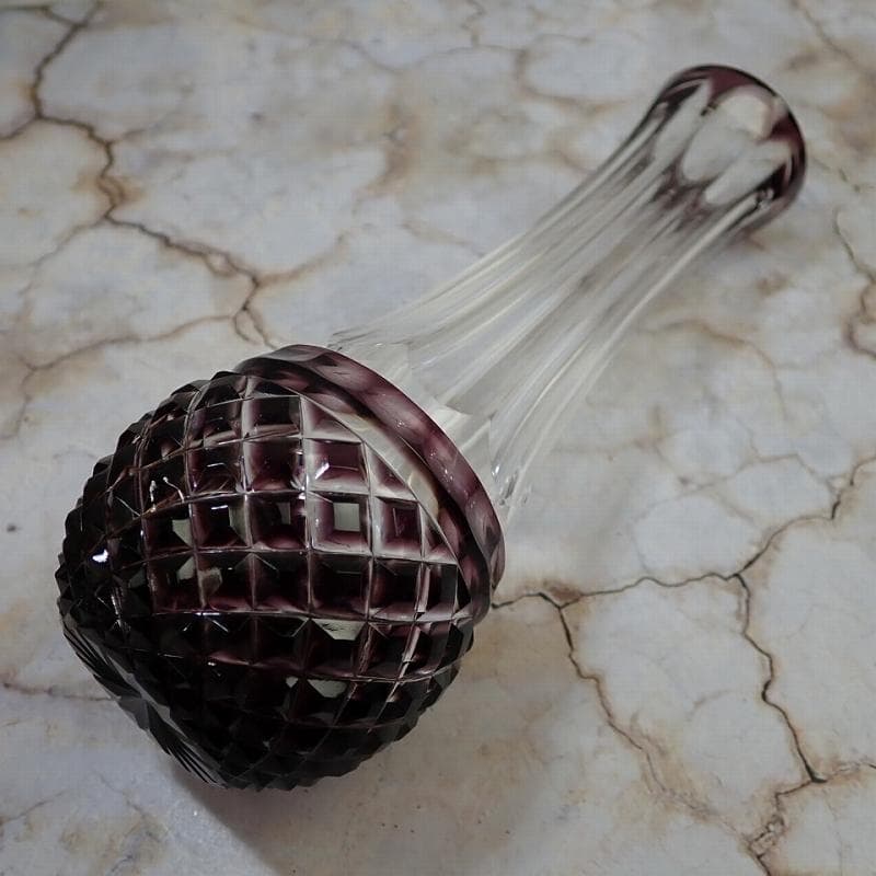 Tony_mam 様RU-6020　創作　島津　薩摩切子　色被せガラス