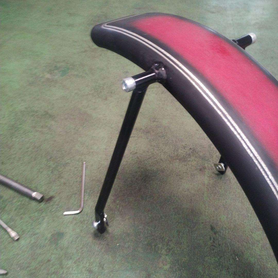 スティード400 パンダロケット製フラットフェンダー(長さ特注品)