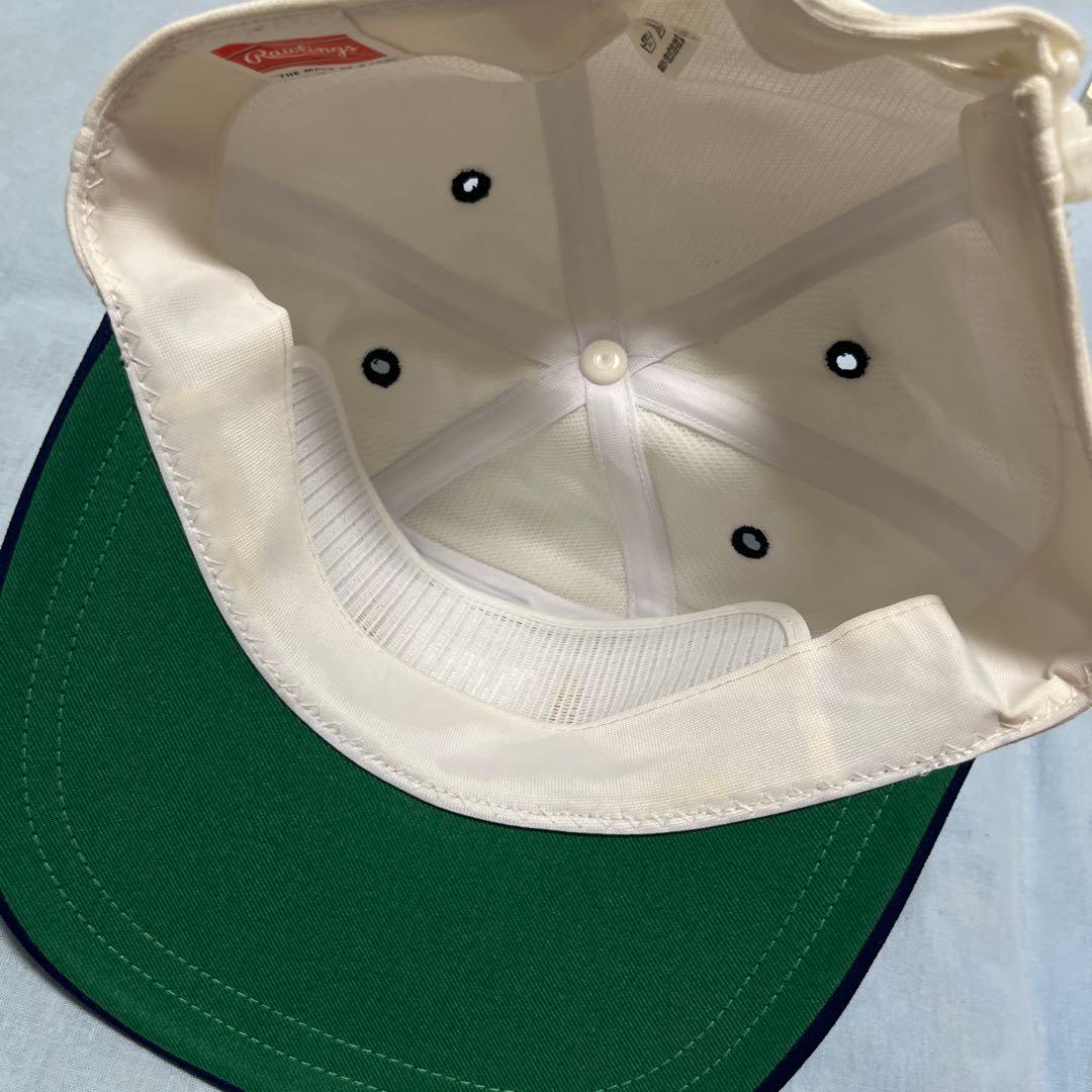 大洋ホエールズ 横浜マリンブルー 10周年記念キャップ 帽子　Rawlings