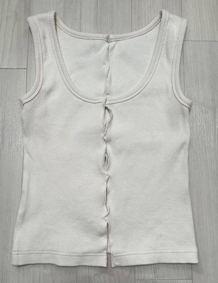 トップス shishikui holed north / WHITE