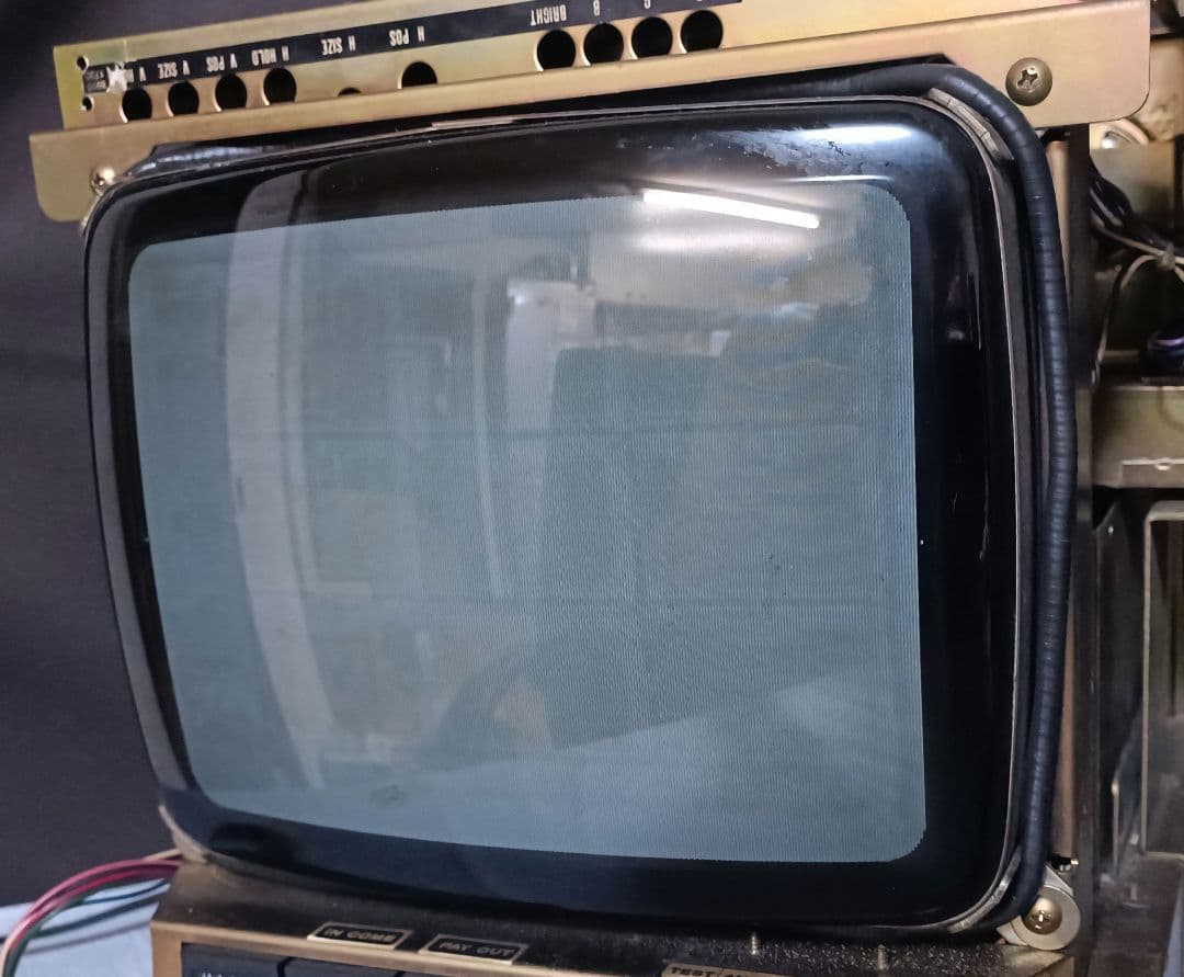★ ミニアミューズメント筐体 内部ユニット（ブラウン管モニター）★