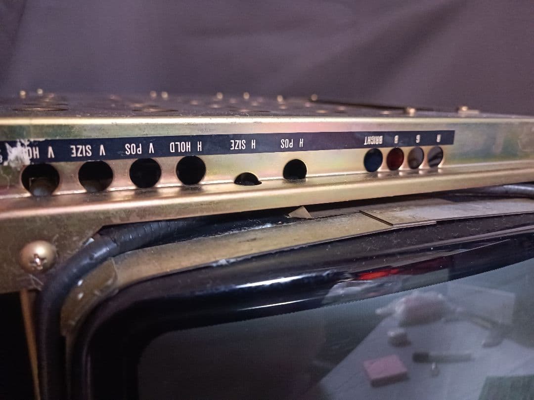 ★ ミニアミューズメント筐体 内部ユニット（ブラウン管モニター）★