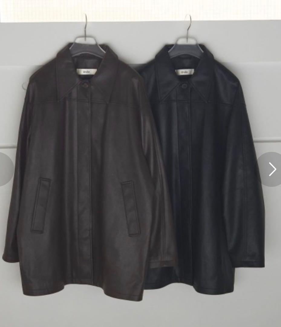 anuke エコレザージャケット　新品未使用
