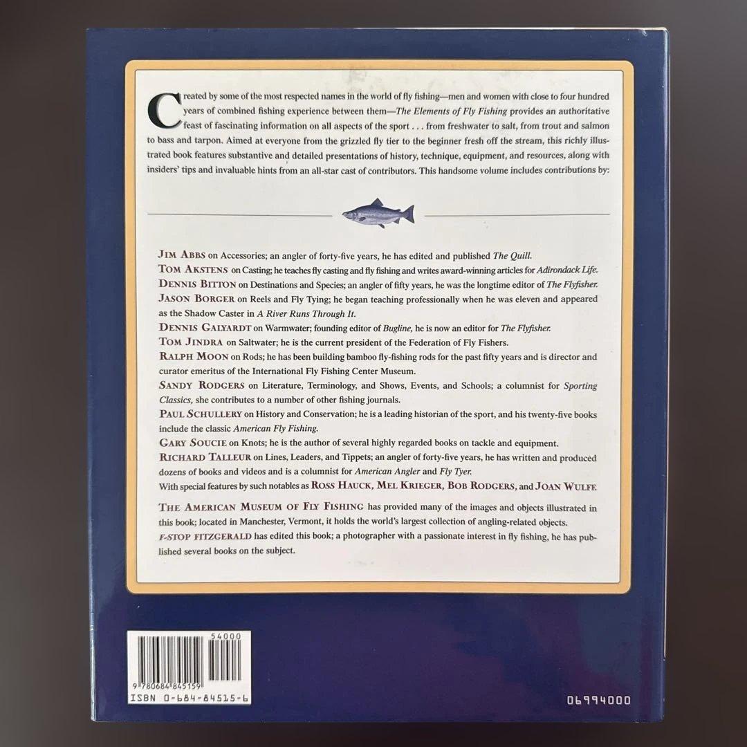 洋書 The Elements of Fly Fishing