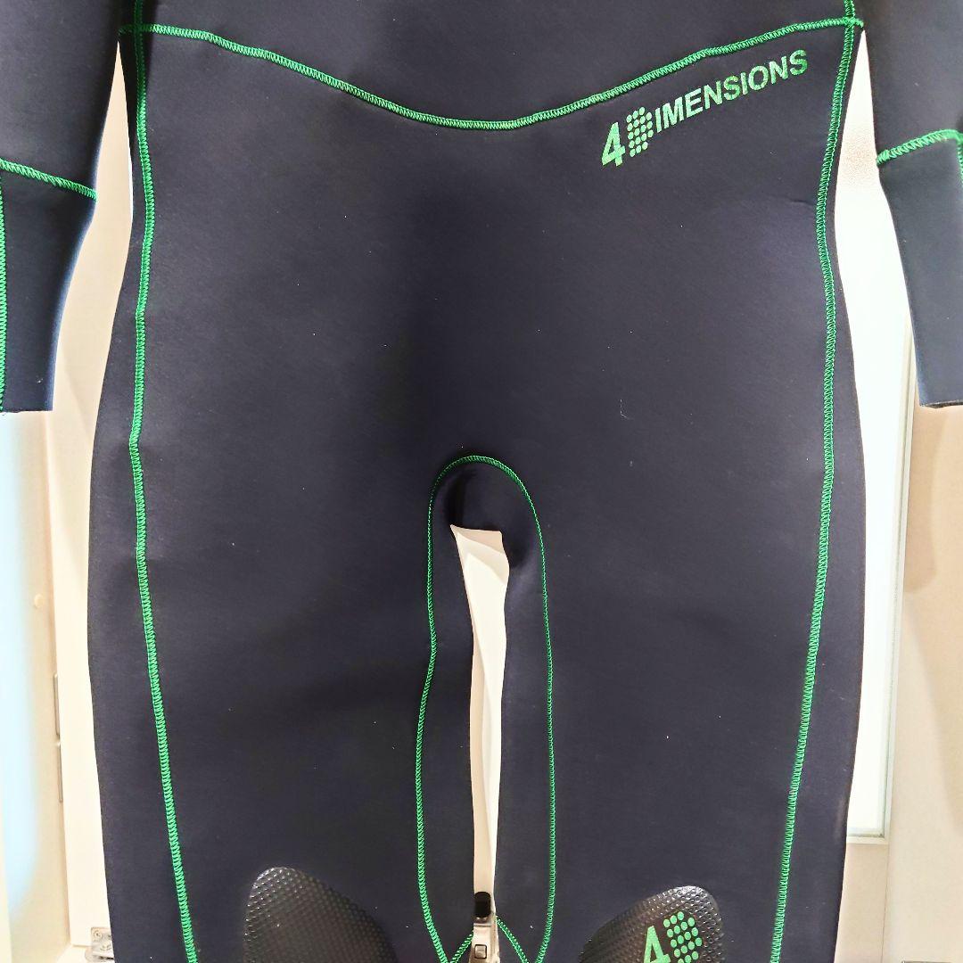 美品 16万 4DIMENSIONS ウェットスーツ フルスーツ ブーツ付