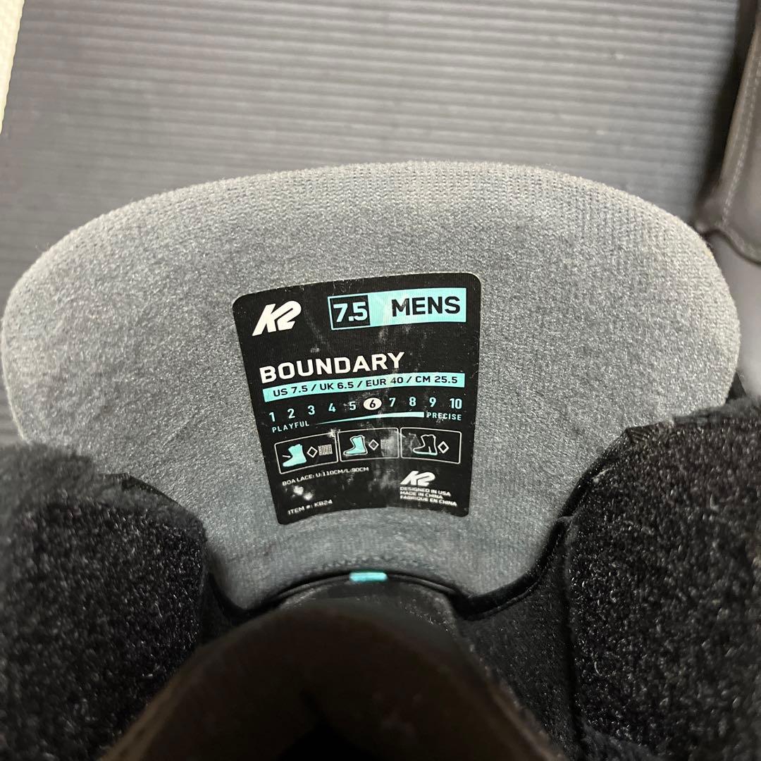 スノーボードブーツ 25年式 K2 BOUNDARY BOA 修理キット、保証付