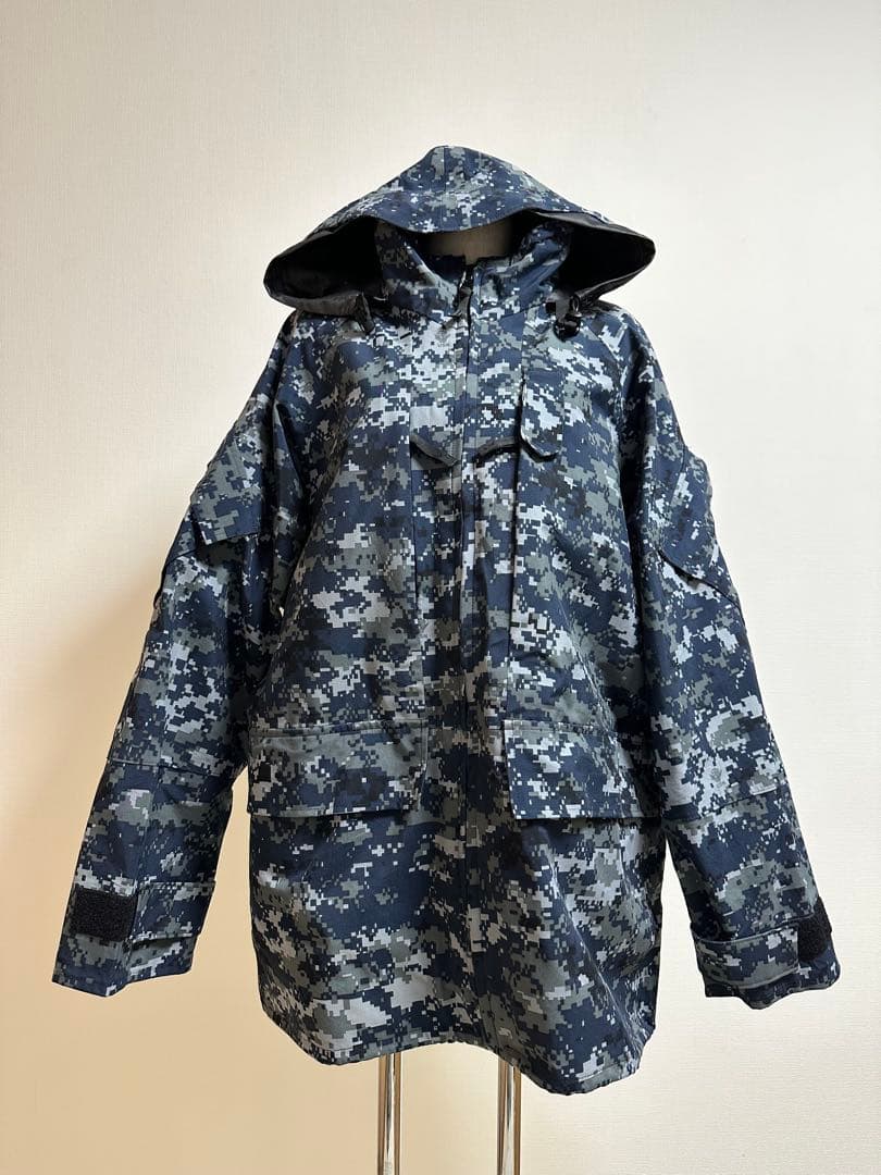 ひ*け様 米軍 NAVY ECWCS GEN2 NWU ゴアテックスパーカー　E