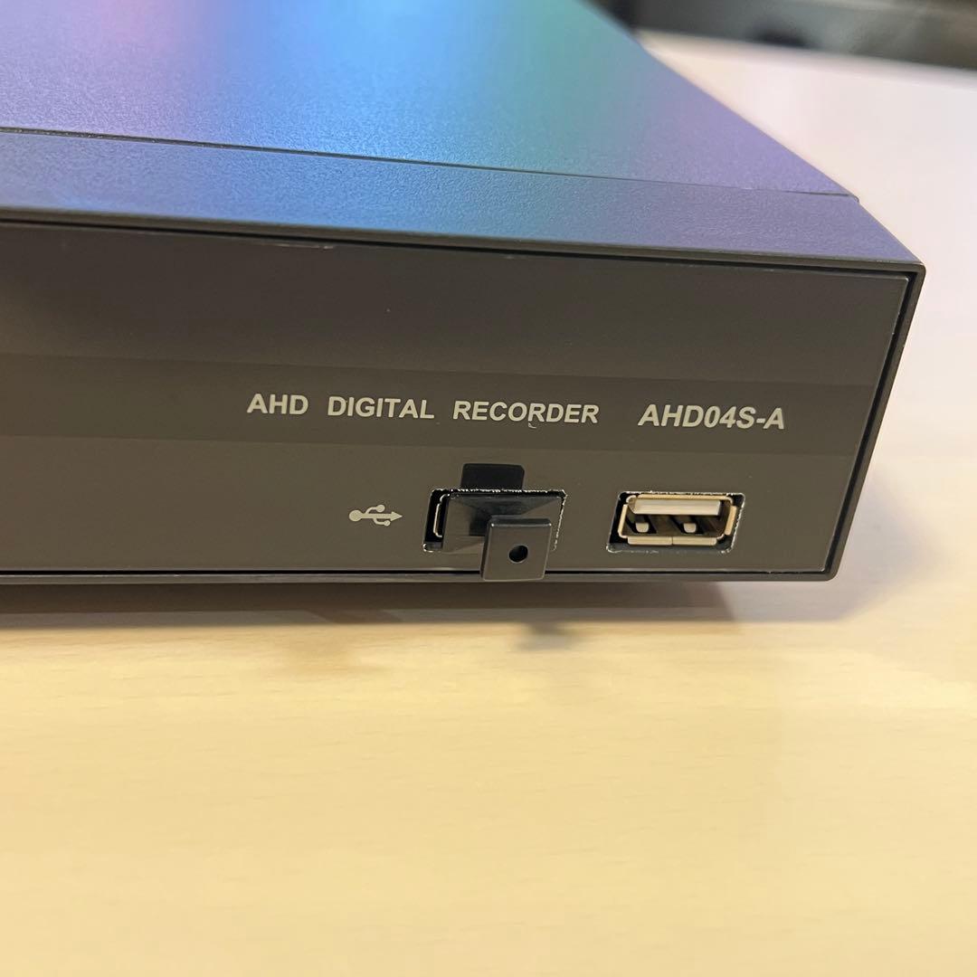 TAKEX 防犯カメラ VOC-IR850AH レコーダー AHD04S-A