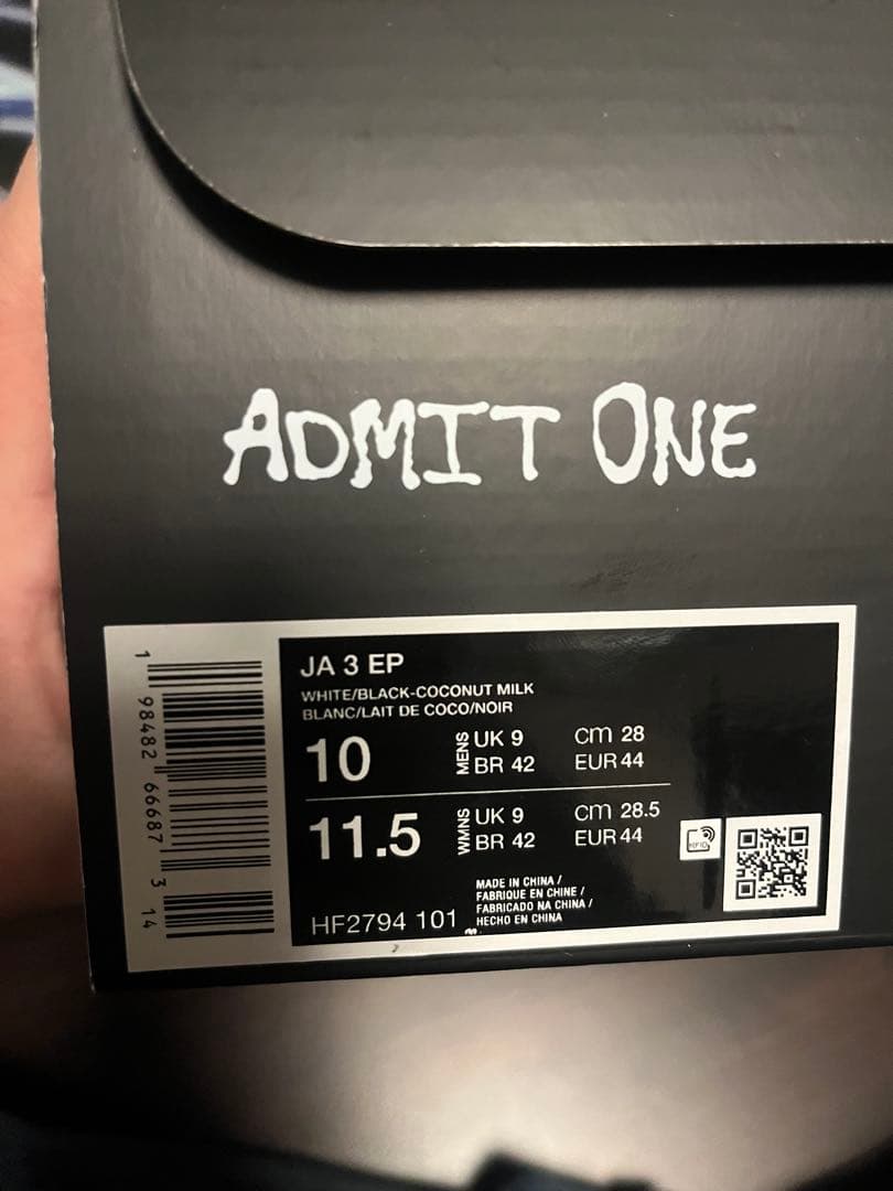 JA 3 EP ホワイト　　新品未使用