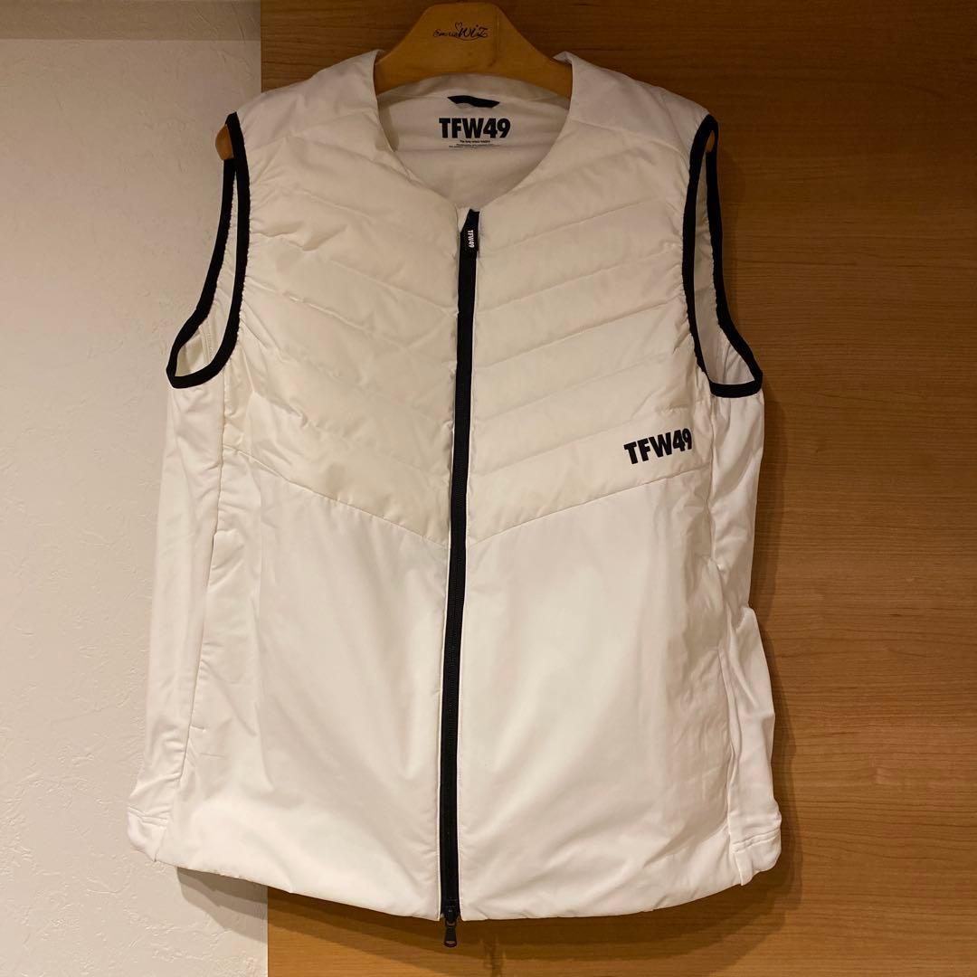 SHIELD WARMER COLLARLESS VEST ホワイトL サンプル