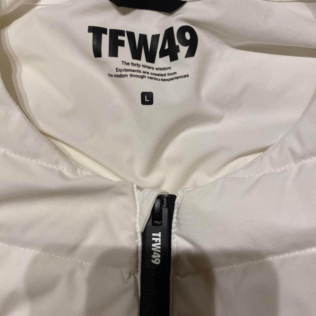 SHIELD WARMER COLLARLESS VEST ホワイトL サンプル