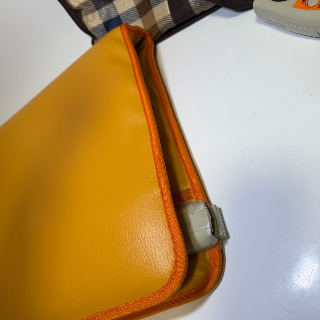 【極美品】ほぼ未使用✨一度のみ使用　海化石岩盤浴　ほぐしマット　カバン付き