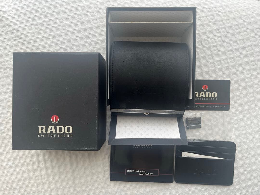 RADOラドーセラミカ ウォッチクォーツ/ブラック