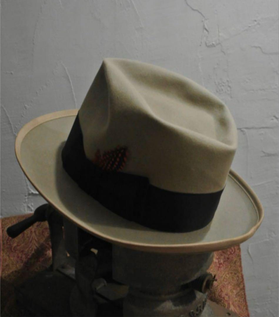 帽子 VINTAGE KNOX Premier 7 1/2 60cm