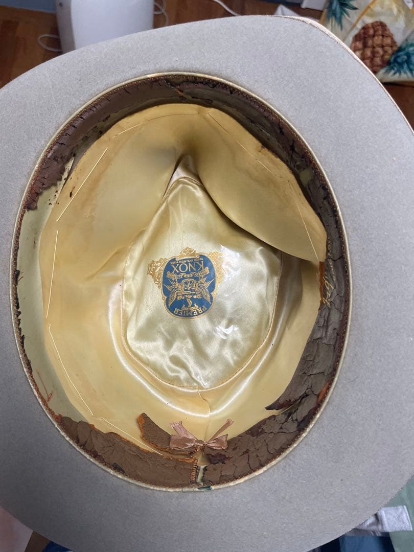 帽子 VINTAGE KNOX Premier 7 1/2 60cm